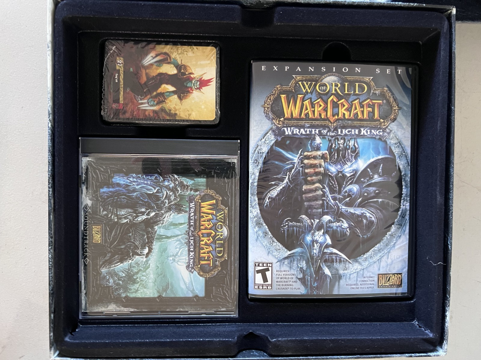 World Warcraft Wrath of the Lich King Collector’s Edition New Open Box