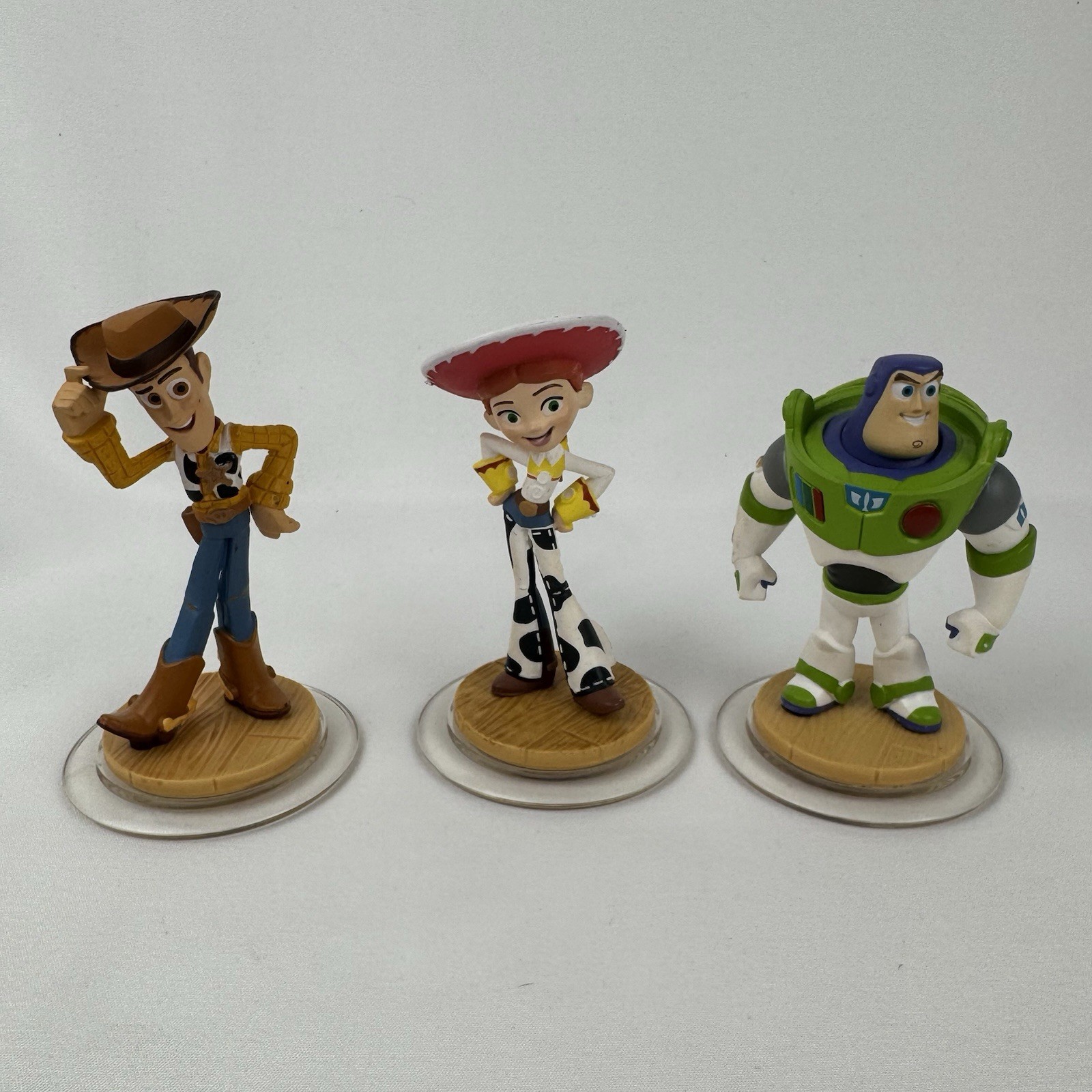 Disney Infinity 1.0 Toy Story Woody Jessie Buzz Lightyear Figures Lot
