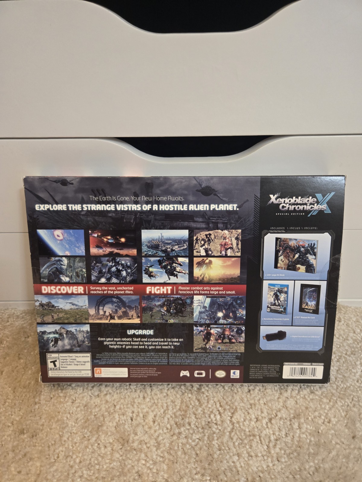 Sealed Xenoblade Chronicles X Special Edition, Collector (No Game)
