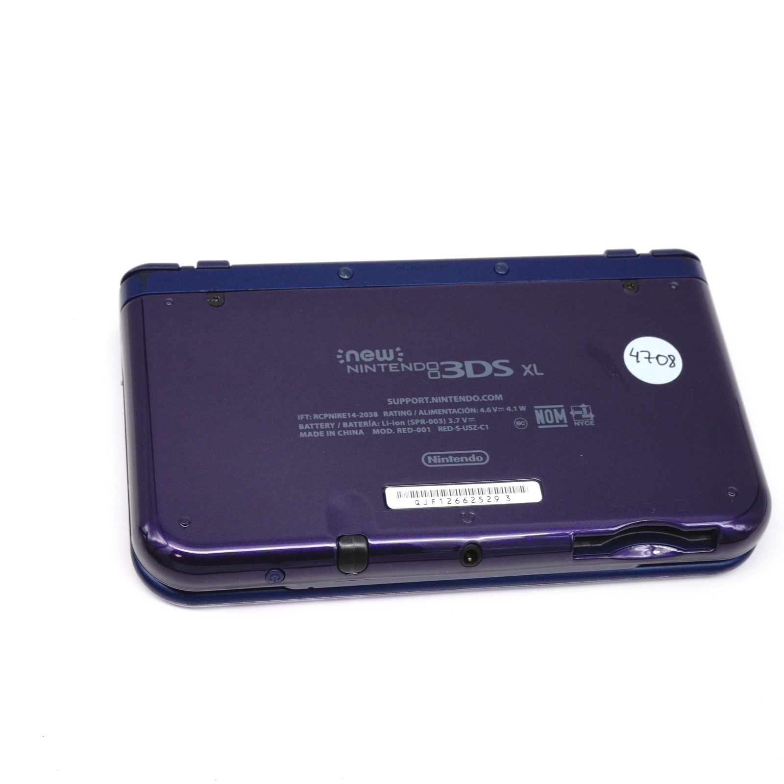 Nintendo New 3DS XL LL Galaxy Edition Purple Console + Extras (USA Seller)