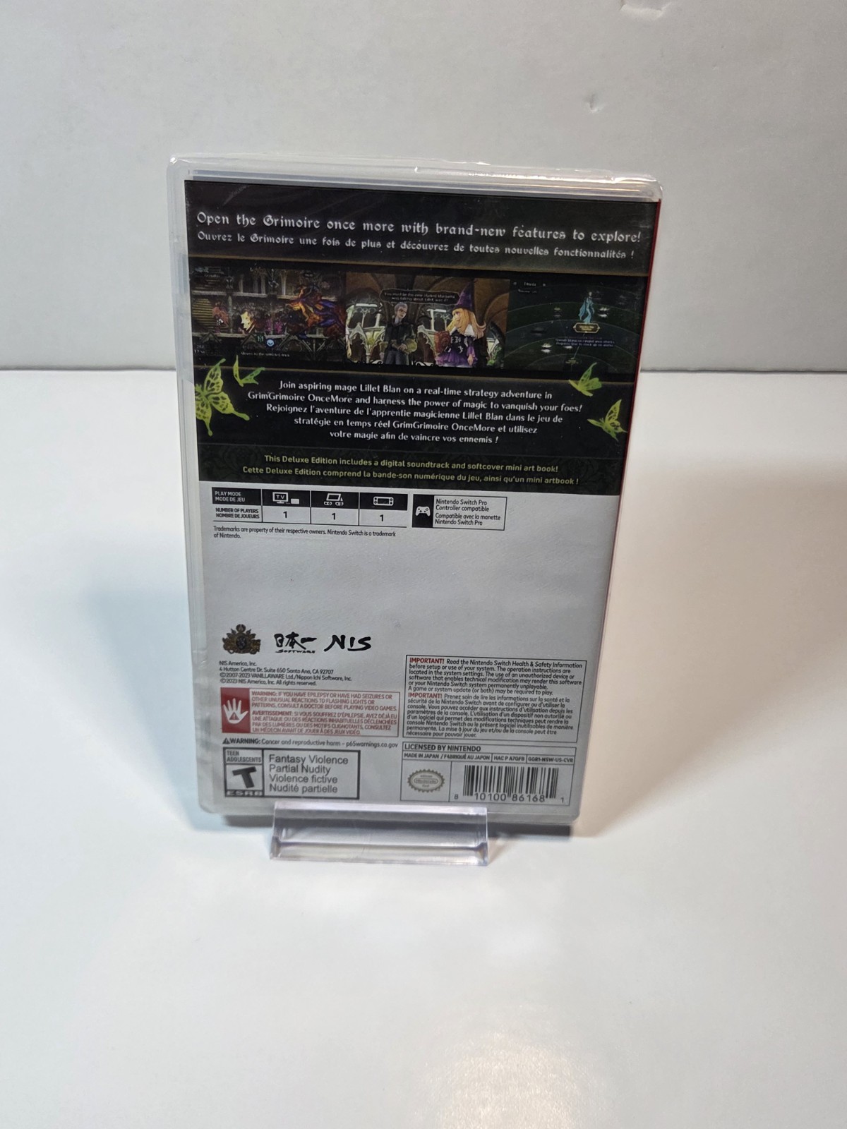 GrimGrimoire OnceMore Deluxe Edition Nintendo Switch Brand New NIS America