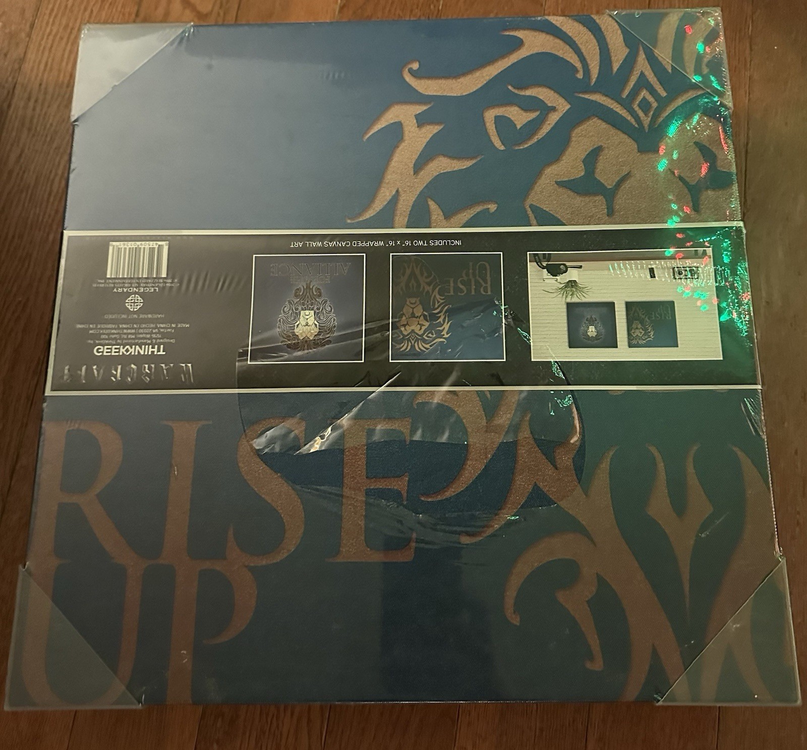 Warcraft Movie Alliance Wrapped Canvas Art Set Wow World Of Warcraft – New