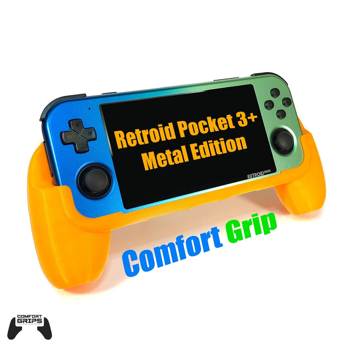 Retroid Pocket 3+ Metal Version Comfort Grip Case – 3D Printed