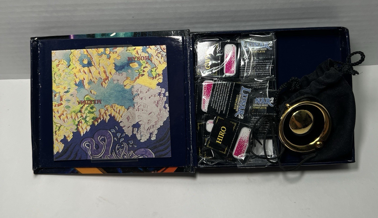 Lunar 2 Eternal Blue Complete PS1 Collector’s Edition Complete Working ••