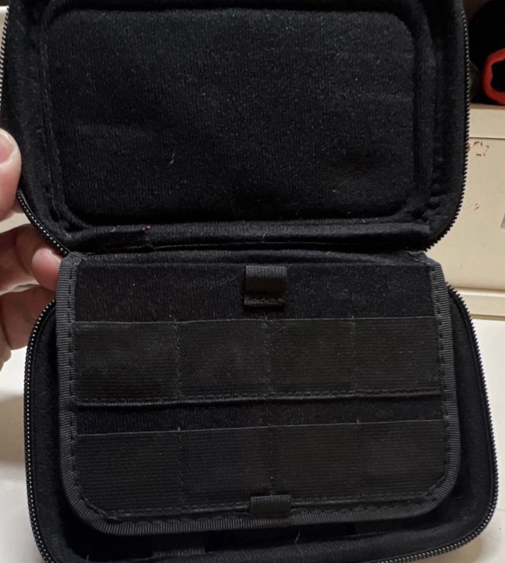 Pokémon Ultra Moon Hard Shell Padded Carrying Case Black for Nintendo 3DS
