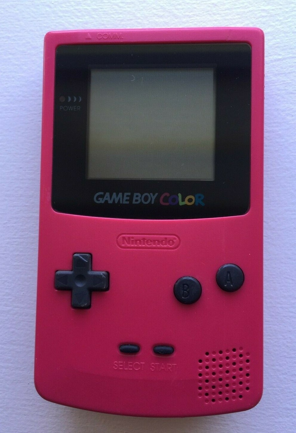 Nintendo Game Boy Color Console CGB-001 – Berry Red – 100% OEM -Not Working FPOR