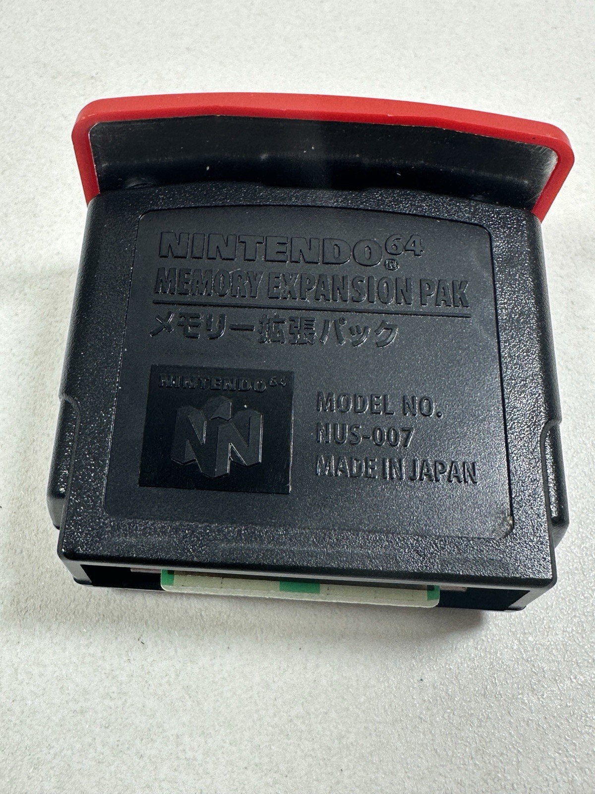 Expansion Pak Nintendo 64 N64 Official Memory Expansion Pack NUS-007 OEM