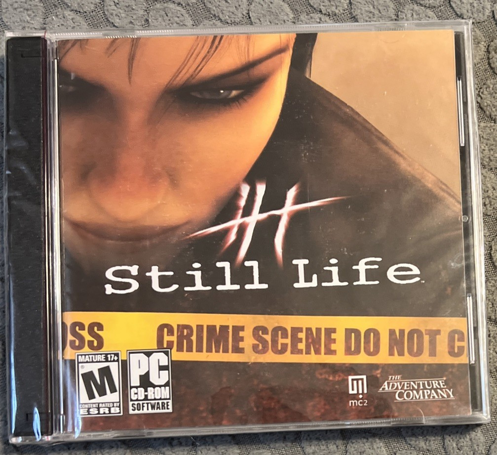 STILL LIFE III (2004, PC) The Adventure Company New, Sealed CD Only Y