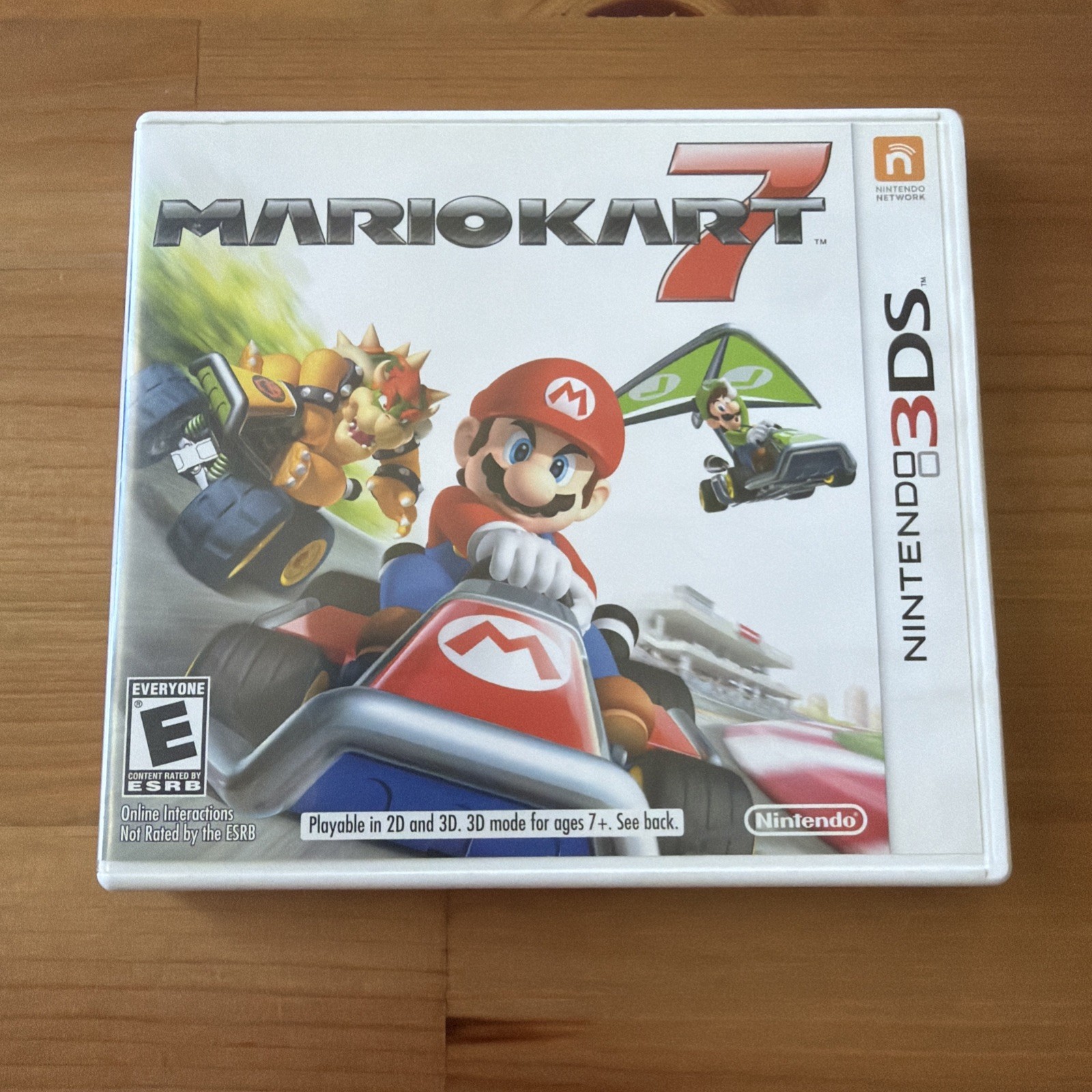 Mario Kart 7 Nintendo 3DS Case and Manual Only No Game