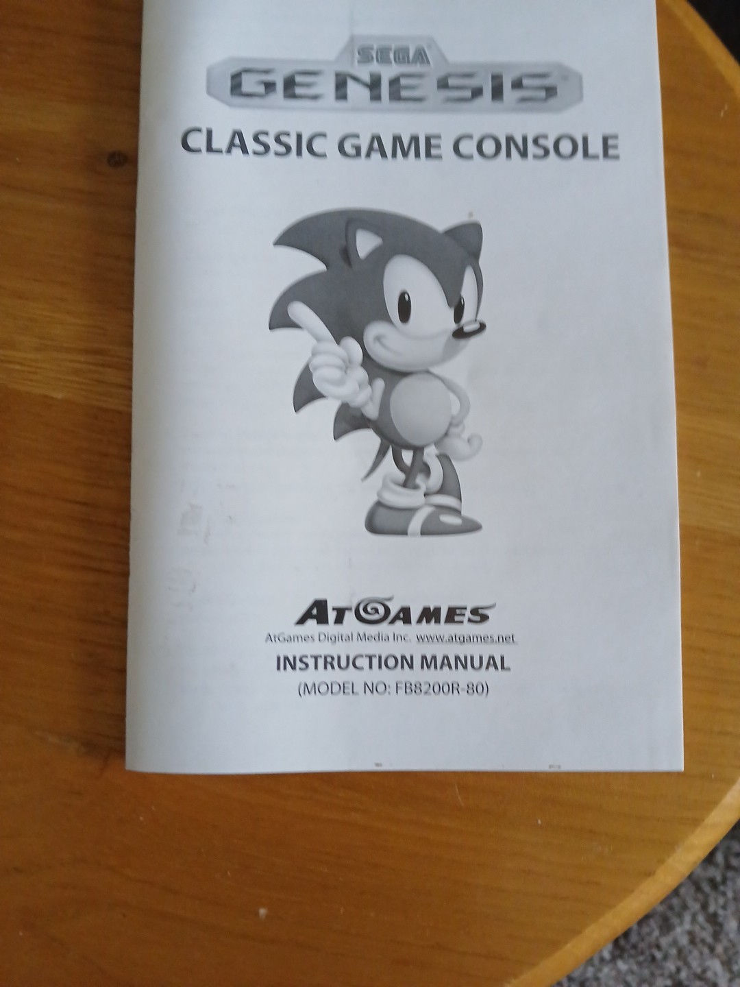 AtGames Sega Genesis Classic Mini Game Console w/ 80 Built-In Games ++37 More Ga
