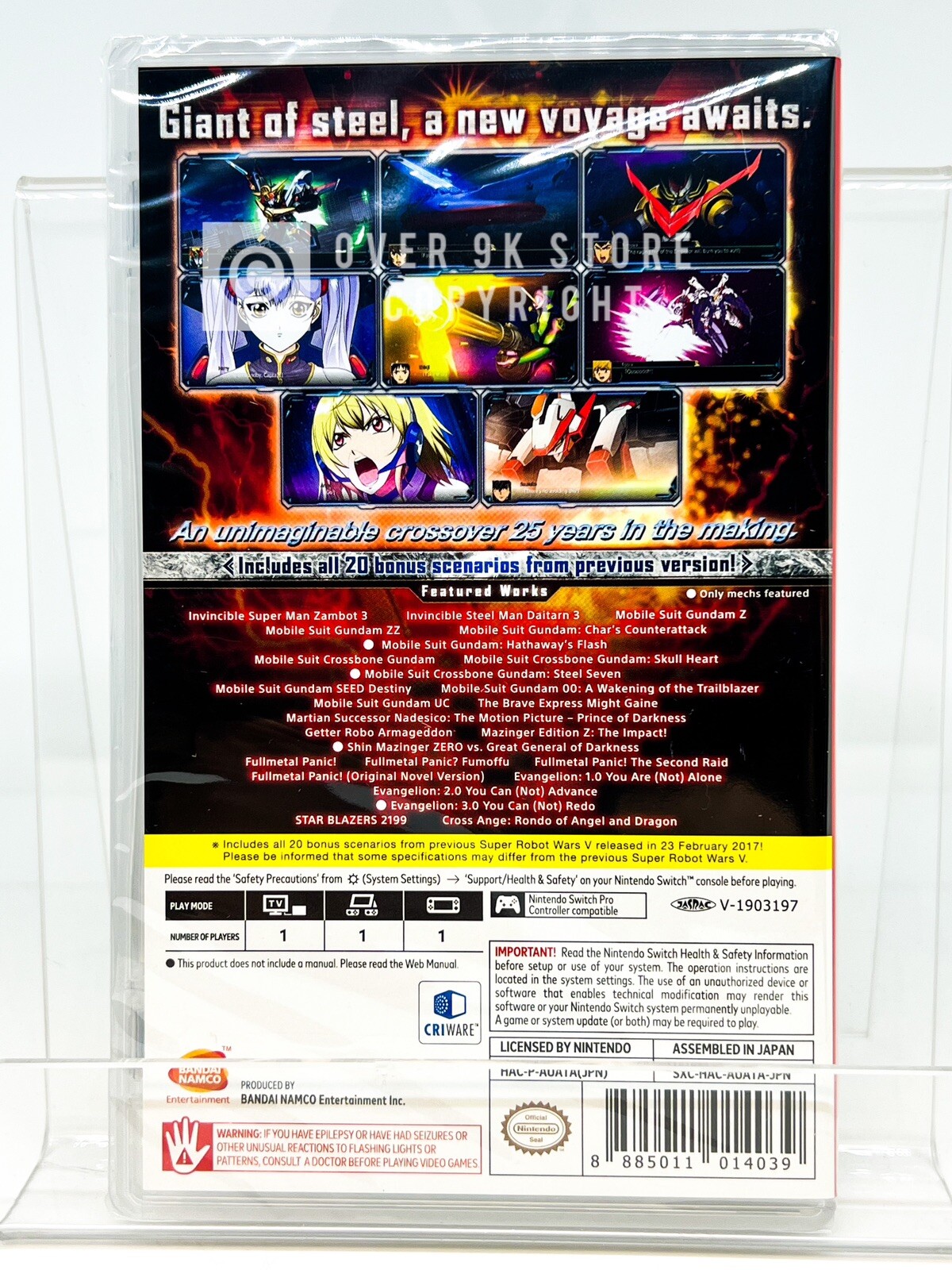Super Robot Wars X + T + V – Nintendo Switch – Brand New | Factory Sealed