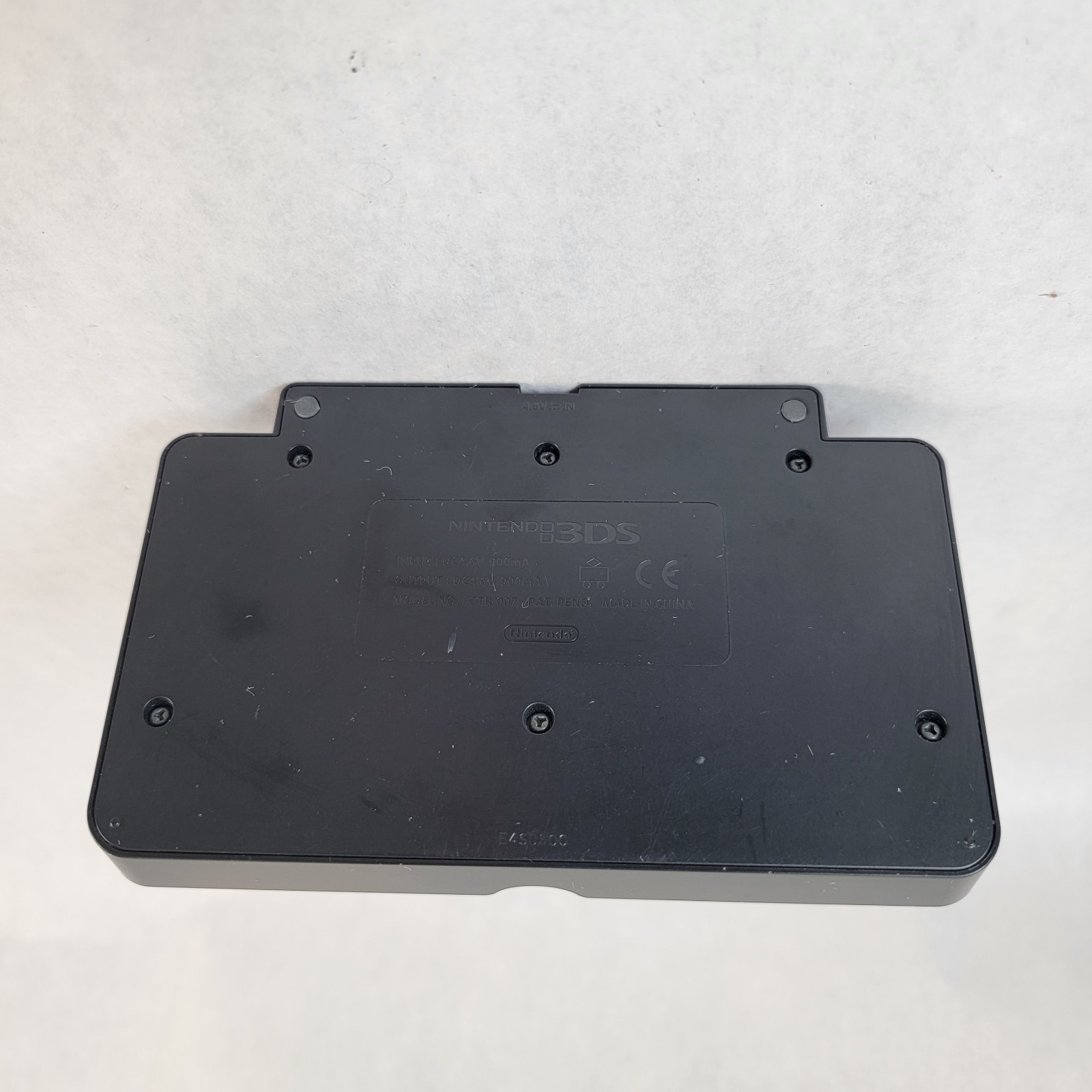 Nintendo 3DS Charging Cradle Dock OEM Stand Only No Cord Black CTR-007 Authentic