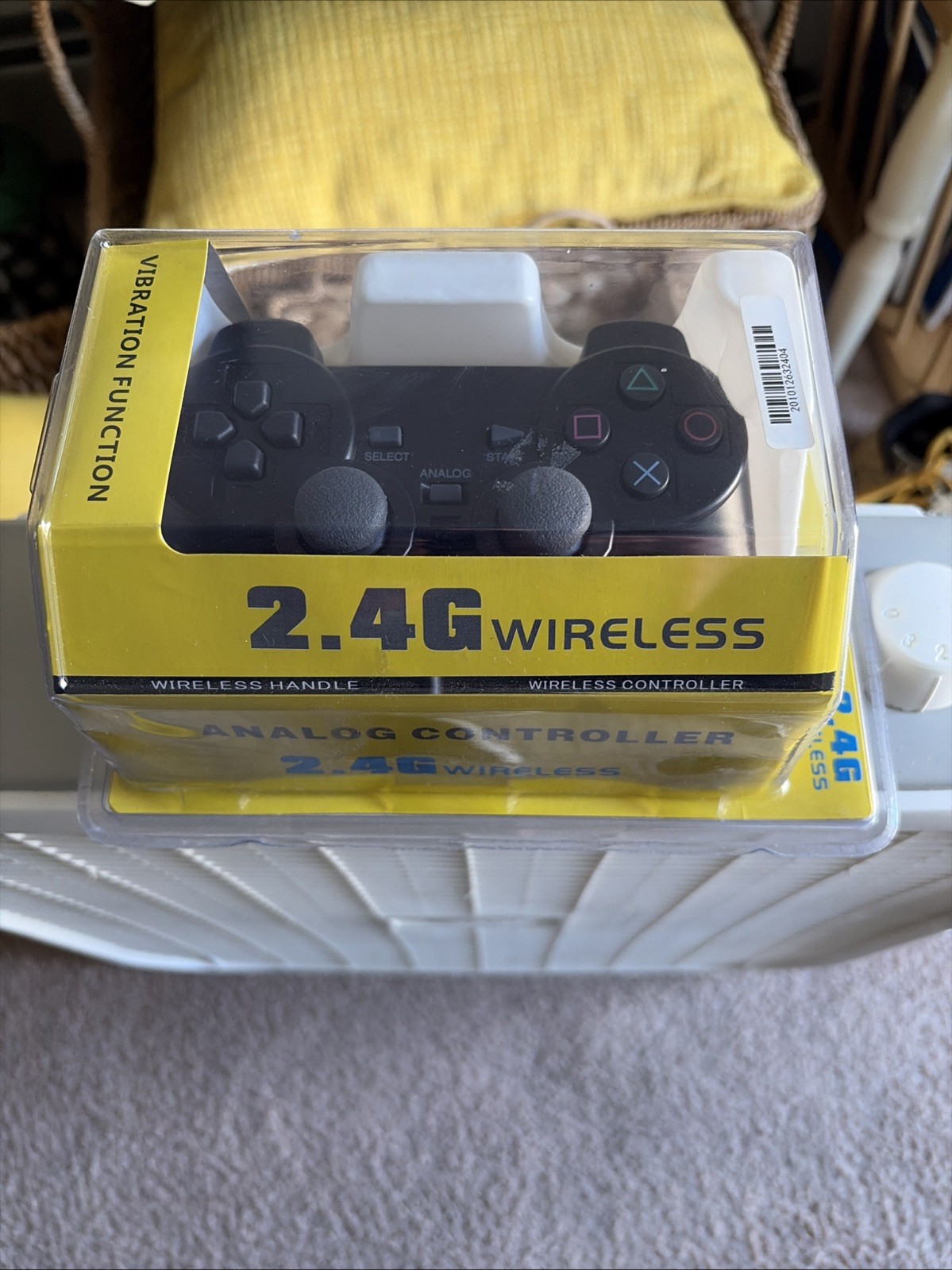 2.4G Wireless Analog Controller Gamepad w/ Vibration for PS1 PS2 *READ*