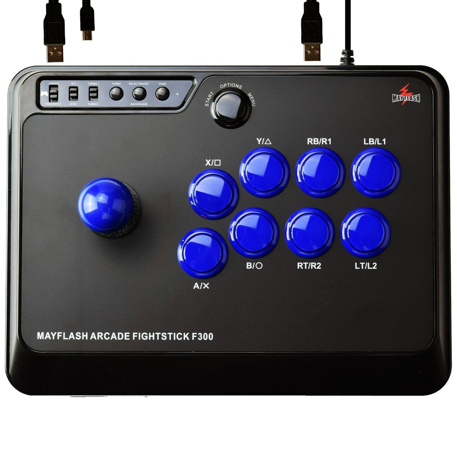 Mayflash F300 Arcade Fight Stick Joystick for PS4, XBOX ONE, PC, Nintendo Switch