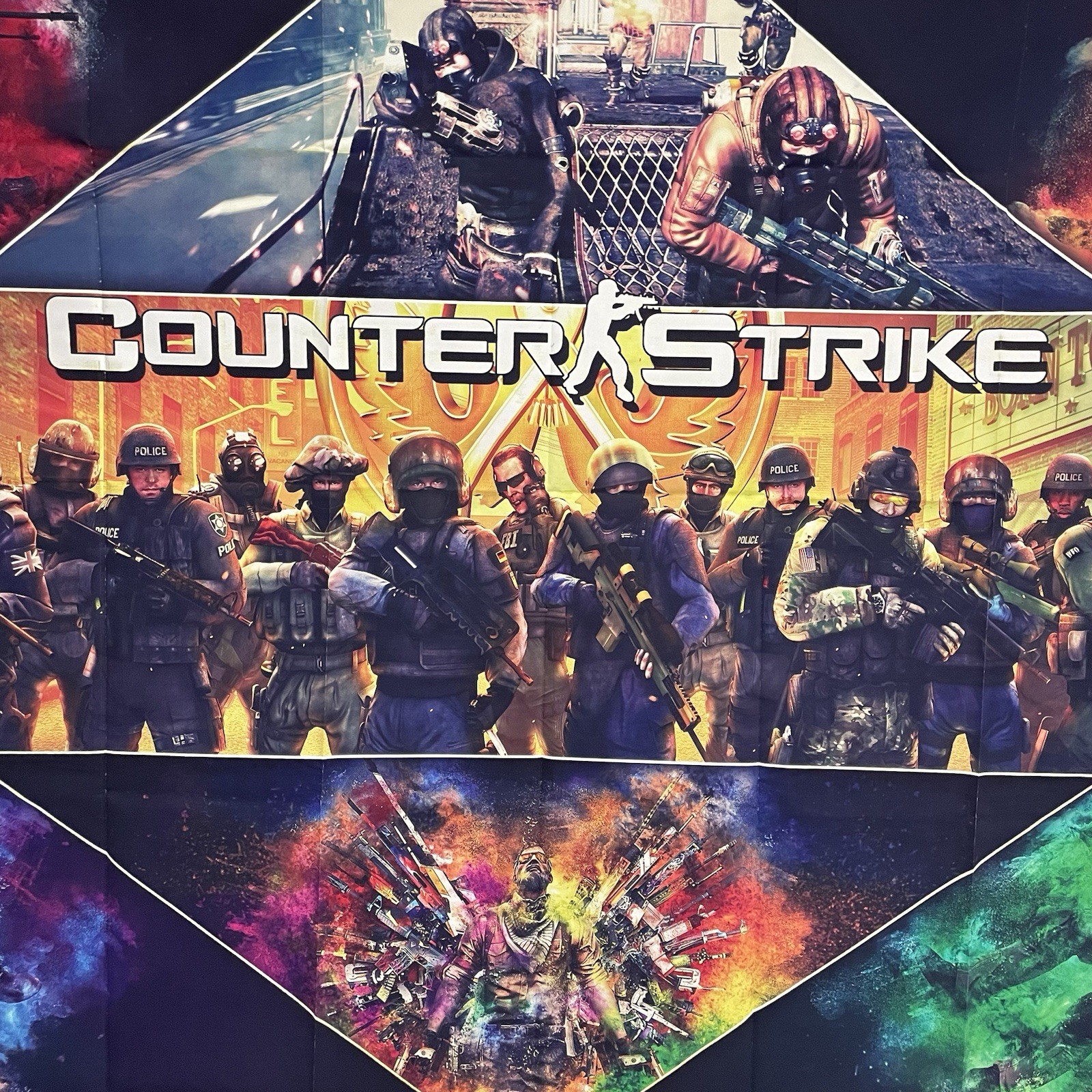 CounterStrike CS GO Promo Banner Sign Store Display Poster 60 x 80” – RARE!