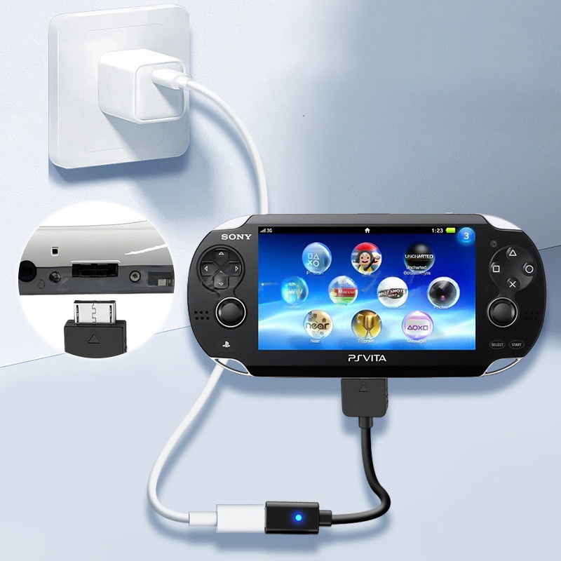 Type C to PSP Go Charging Cable USB Adapter Power Data Cord Sony PSP Go