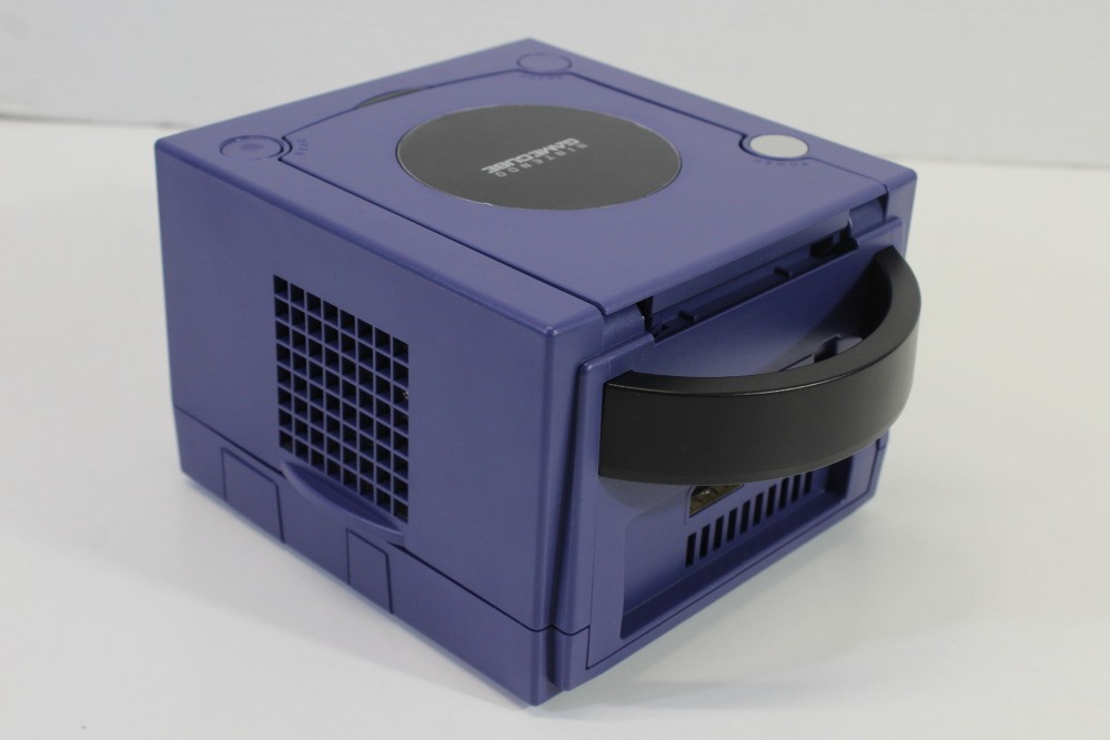 Nintendo Gamecube Indigo Purple Console NTSC-U/C DOL-001 White LED GC PLAY US