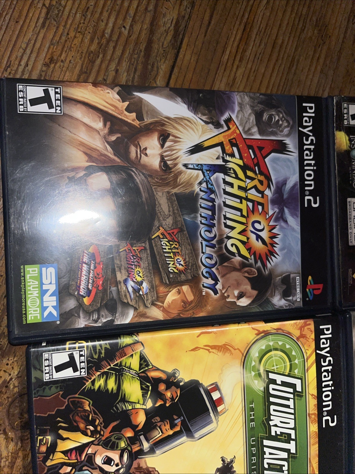 PS2 Game Bundle – .hack Ratchet & Clank Art Of Fighting Xtreme Legends Frogger