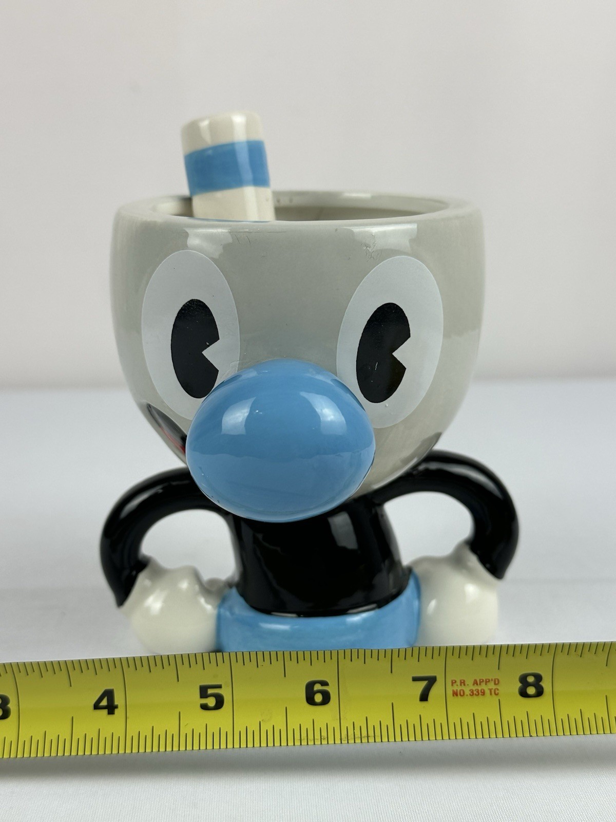 Rare Cuphead Gamestop Exclusive Just Funky Character Mug Bust Statue 2018