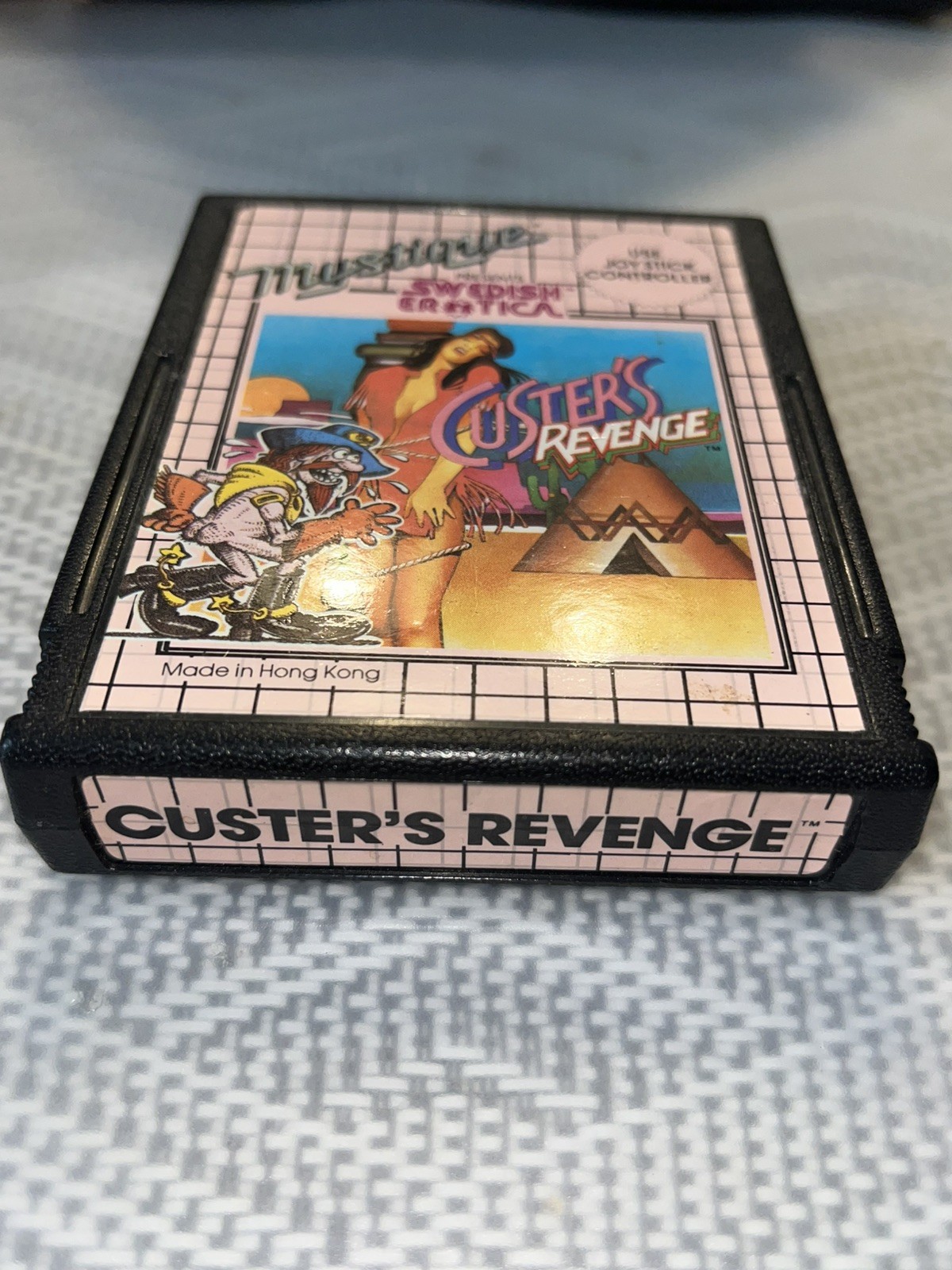 Custer’s Revenge (Atari 2600, 1982) Game Only In Great Condition Works