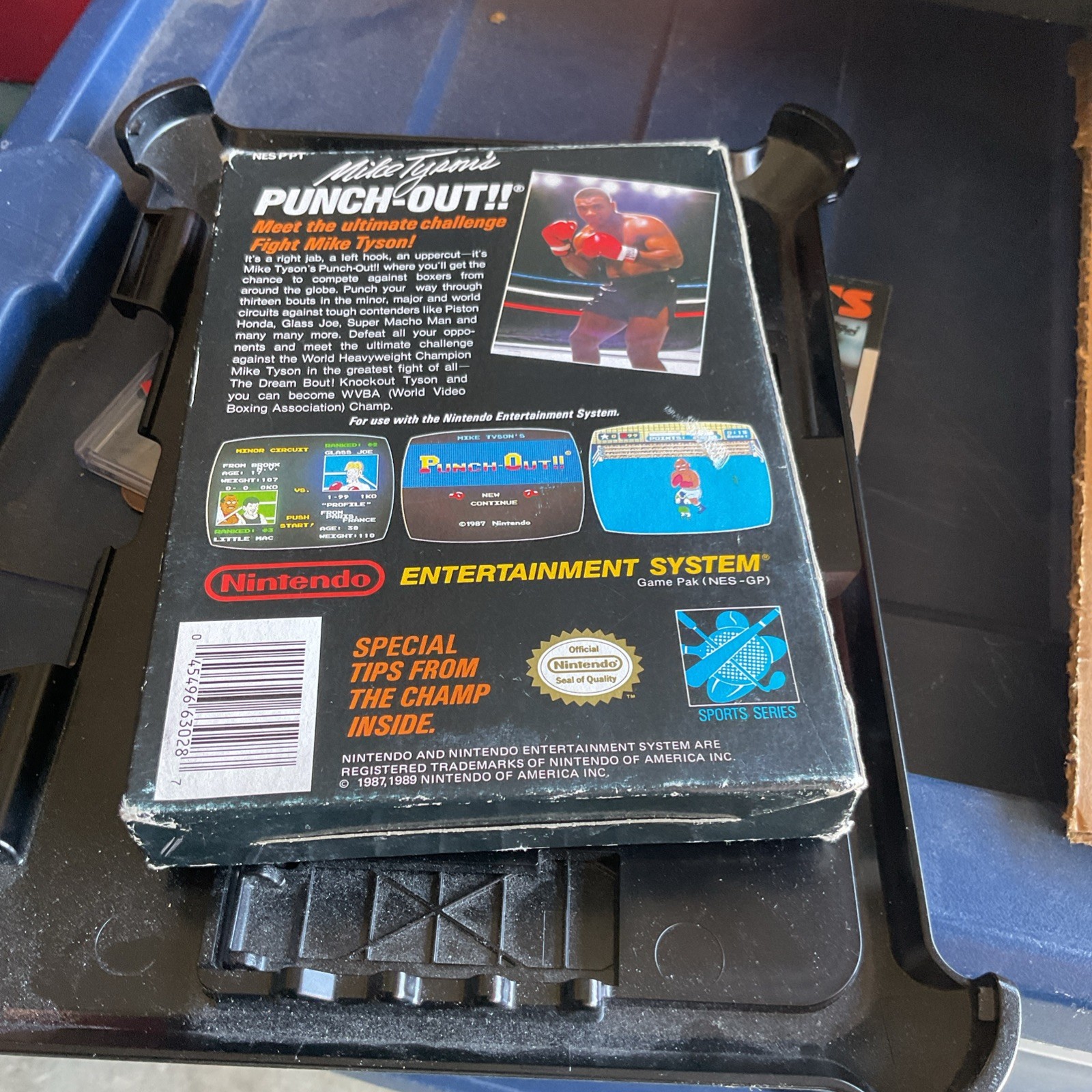 MIKE TYSON’S PUNCH-OUT!! Nintendo NES Game Complete In Box Authentic CIB