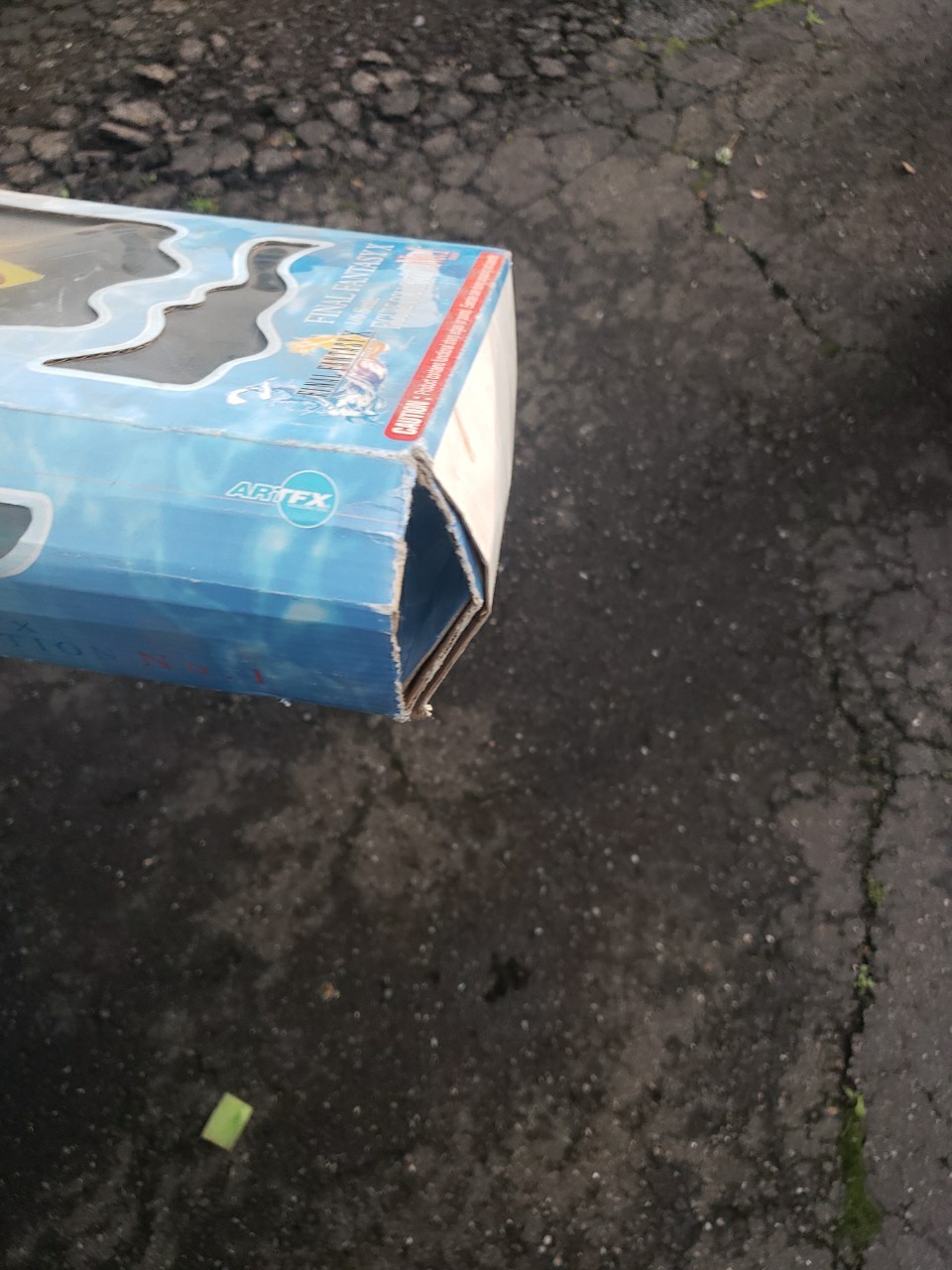 Final Fantasy X Figure Collection #1 ! 1/6 Scale Box Only Super Rare LQQK!