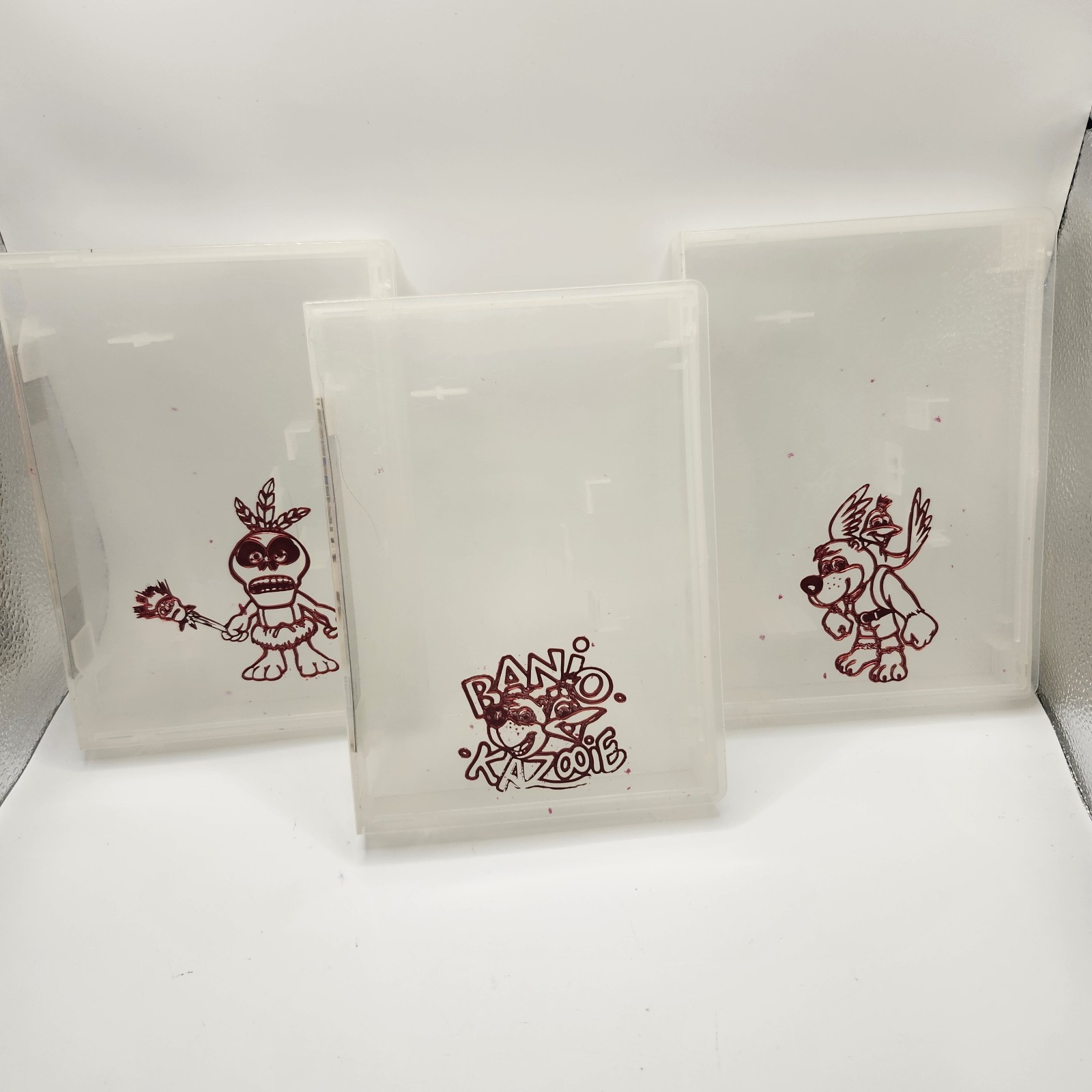 Lot of 3 Nintendo N64 Banjo Kazooie Plastic Clamshell Cases – Pride Plastics USA
