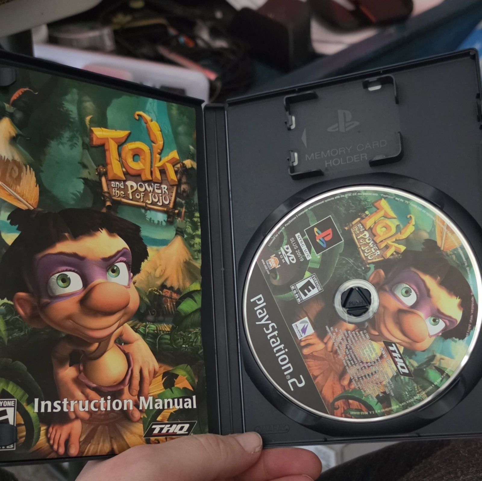 Tak and the Power of Juju – PS2 2003 E Rated Manual Included