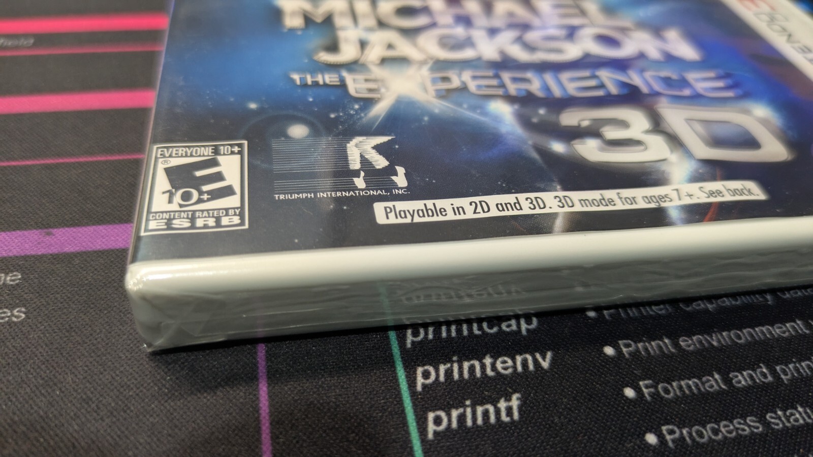 Michael Jackson: The Experience 3D (Nintendo 3DS, 2011)