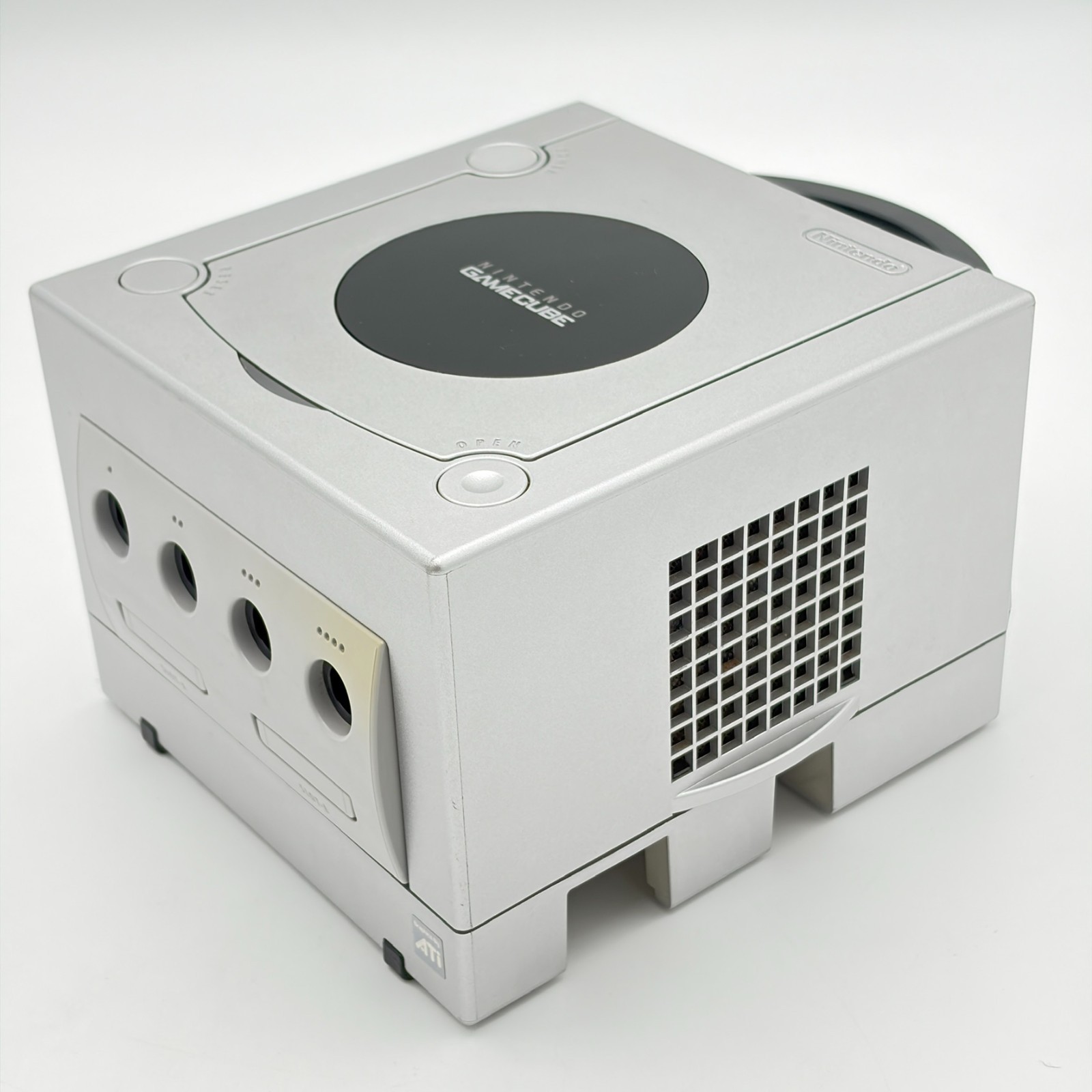 Nintendo Gamecube Silver Platinum For Parts NTSC-J Set of 2 JUNK NOT Read Disk