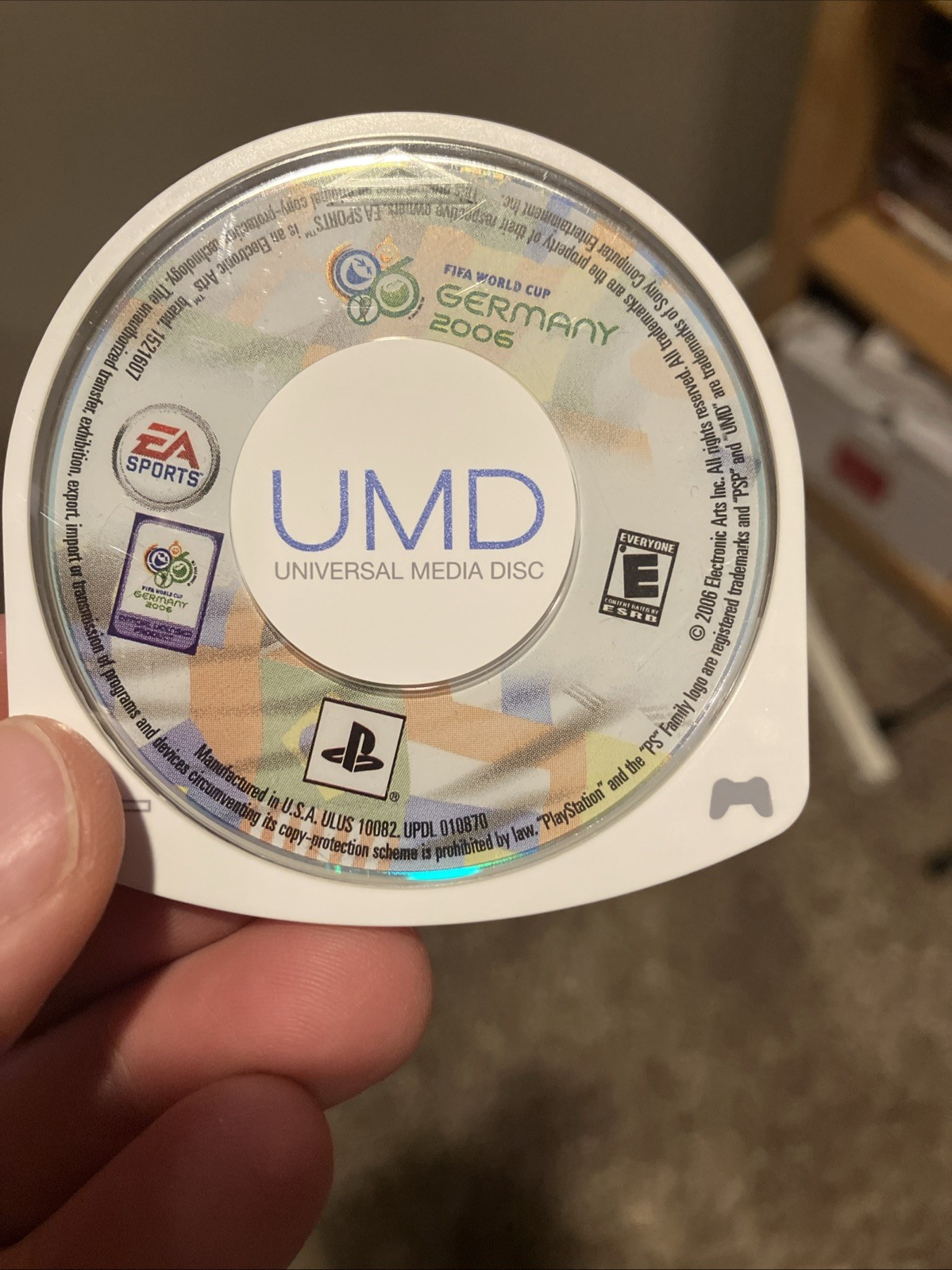 FIFA World Cup Soccer Germany 2006 Sony PSP 2006 Game and Case Tested