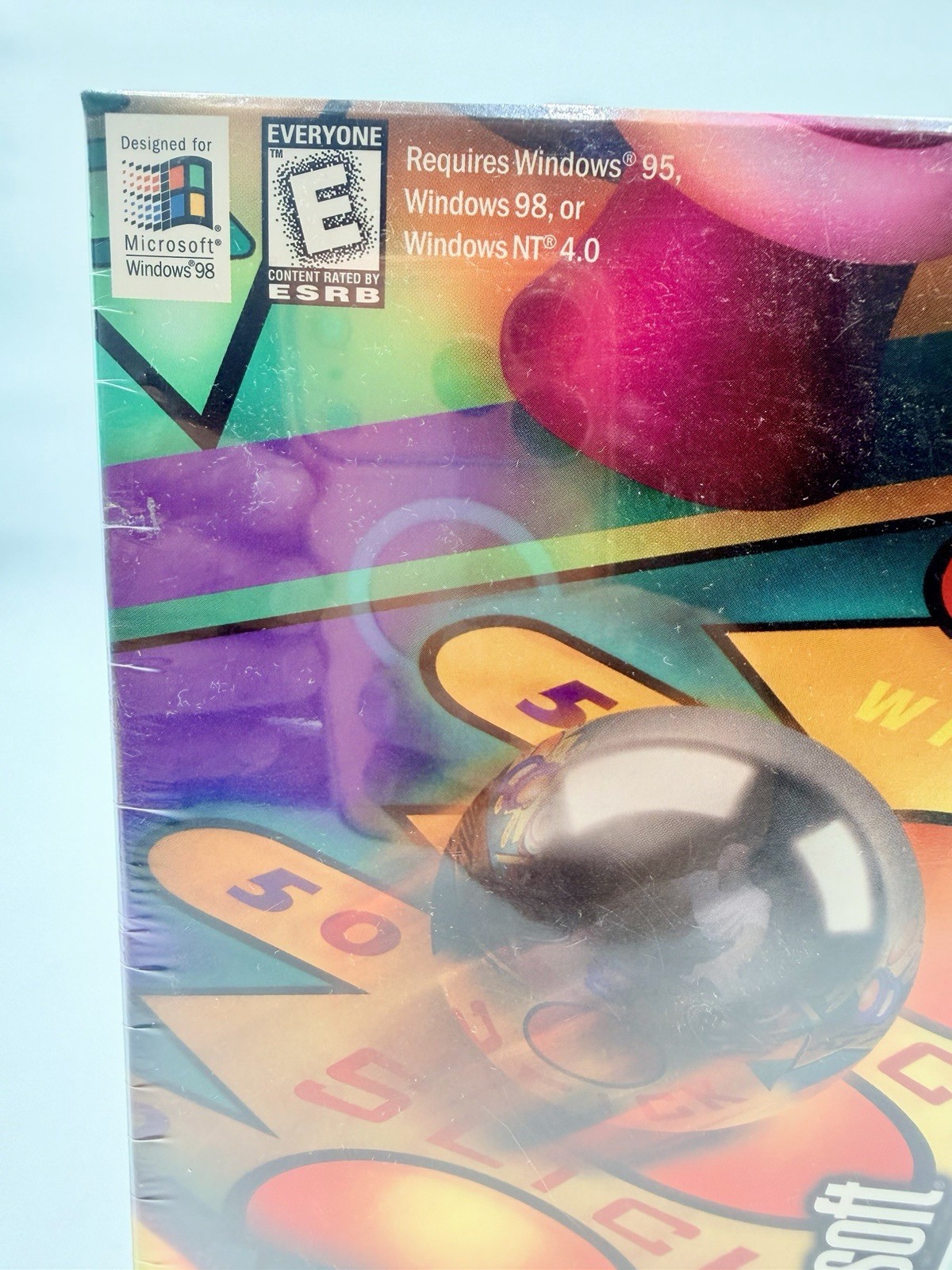 Pinball Arcade Microsoft CD-ROM Windows 95/98 1998 90s PC Video Game SEALED NOS