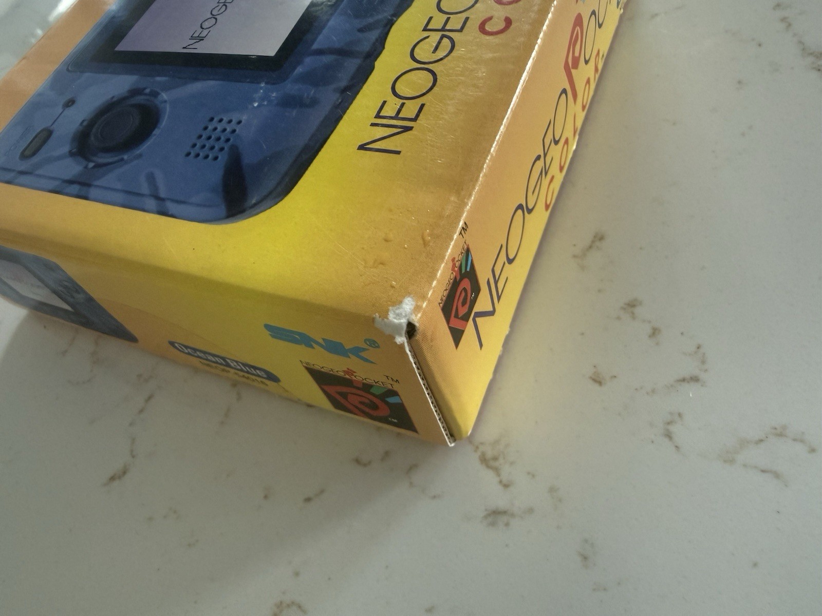SNK Neo Geo Pocket Color Ocean Blue Handheld System Color Screen NEOP-54016