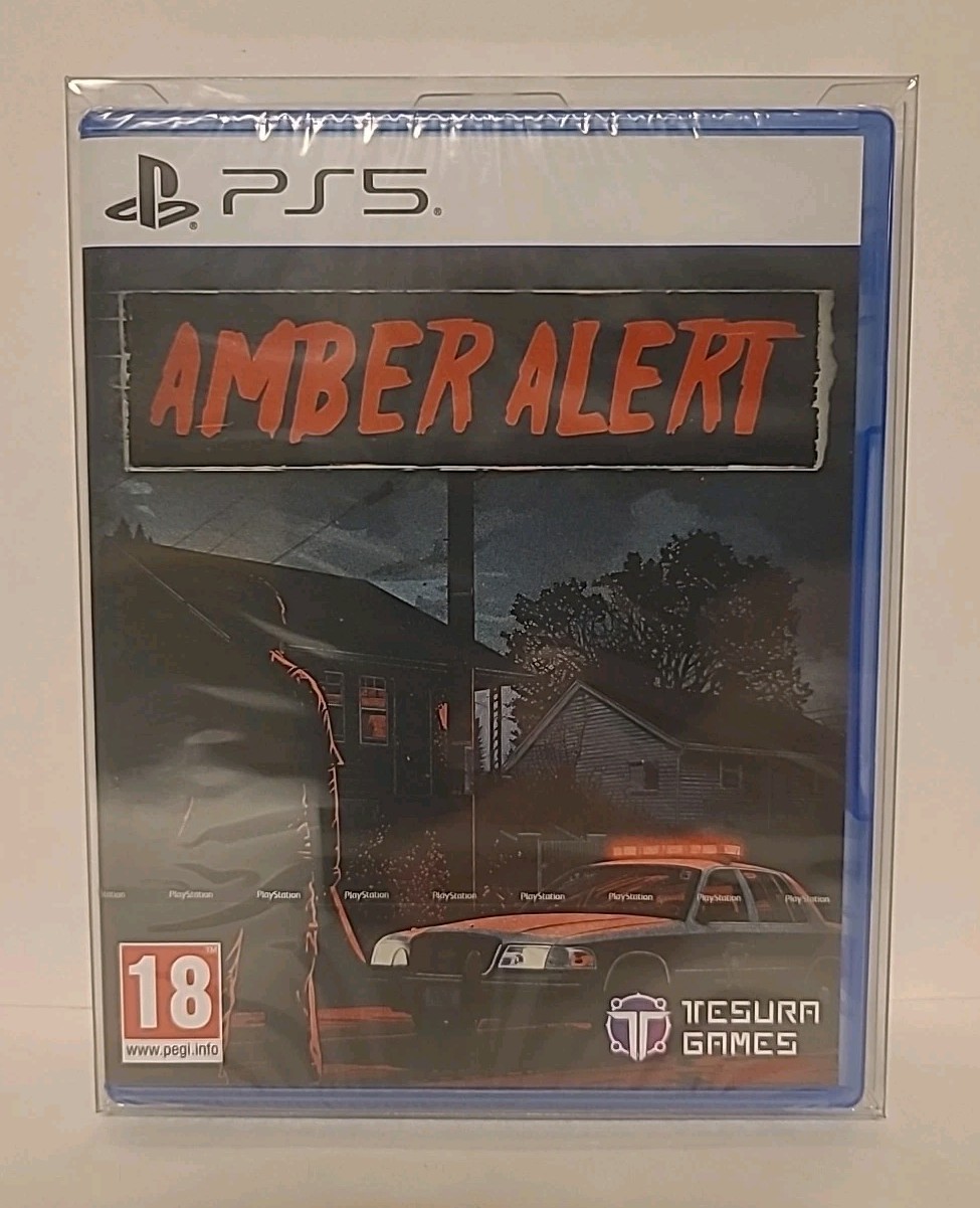 Amber Alert PS5 Brand New Sealed + Case Protector PEGI Import/region-free