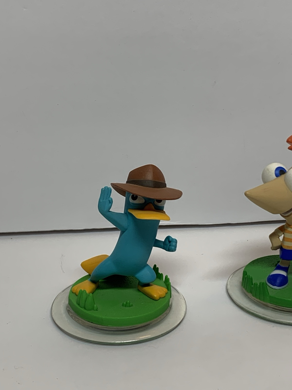 Disney Infinity 1.0 Phineas and Ferb Agent P Perry Phineas Figure Lot Bundle GUC