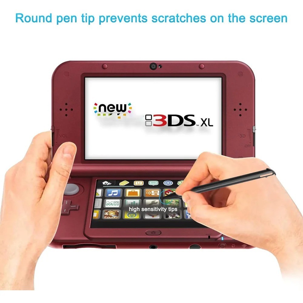 2 pcs Replacement Stylus For Nintendo NEW/3DS/2DS/DSi/XL/DS Lite/LL Plastic Pen