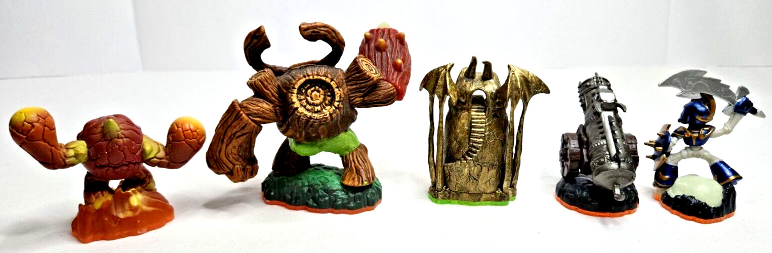 Skylanders Lot of 9 Activision 2012 Action Figure Toys