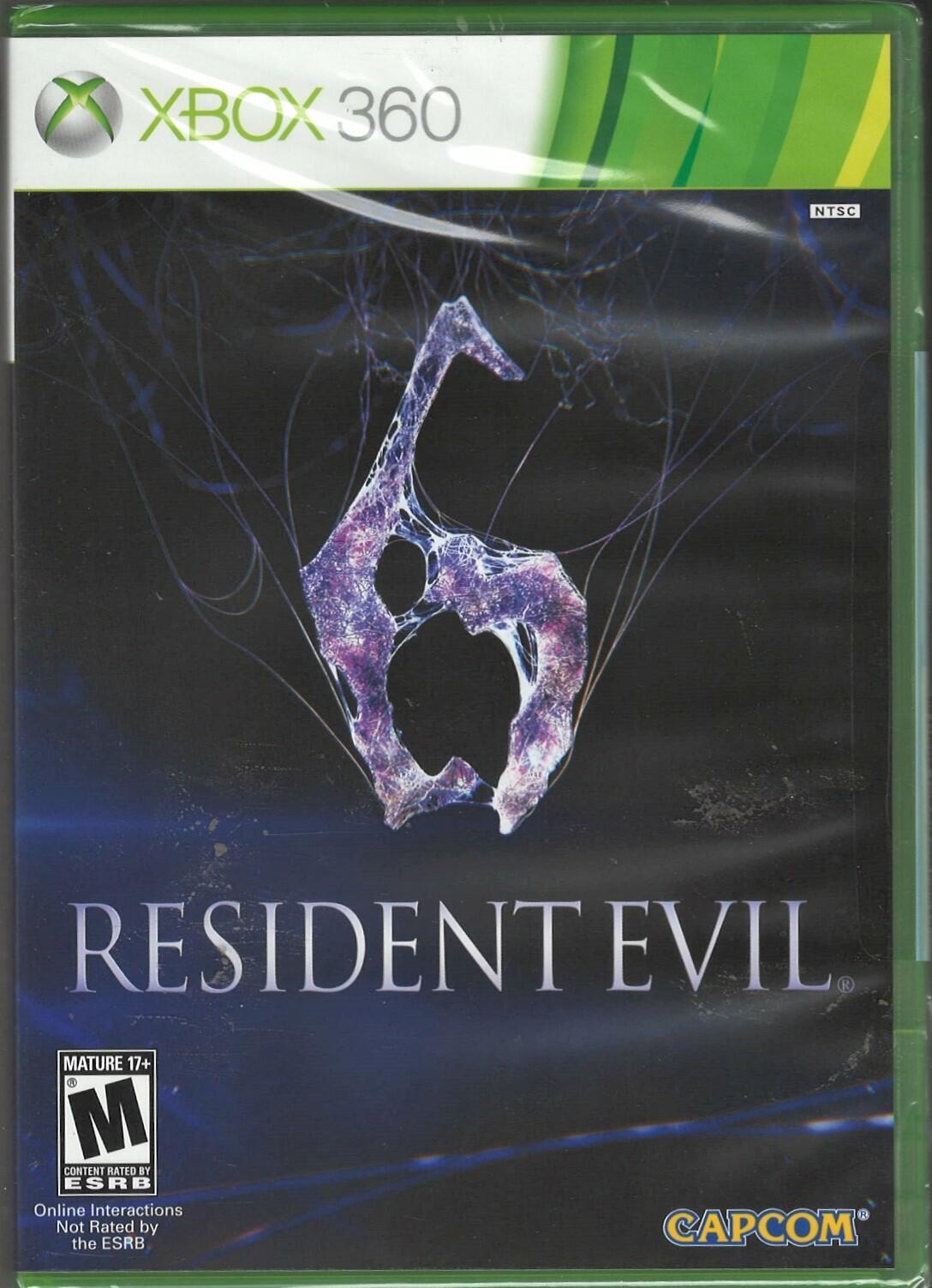Resident Evil 6 Xbox 360 (Brand New Factory Sealed US Version) Xbox 360, Xbox 36