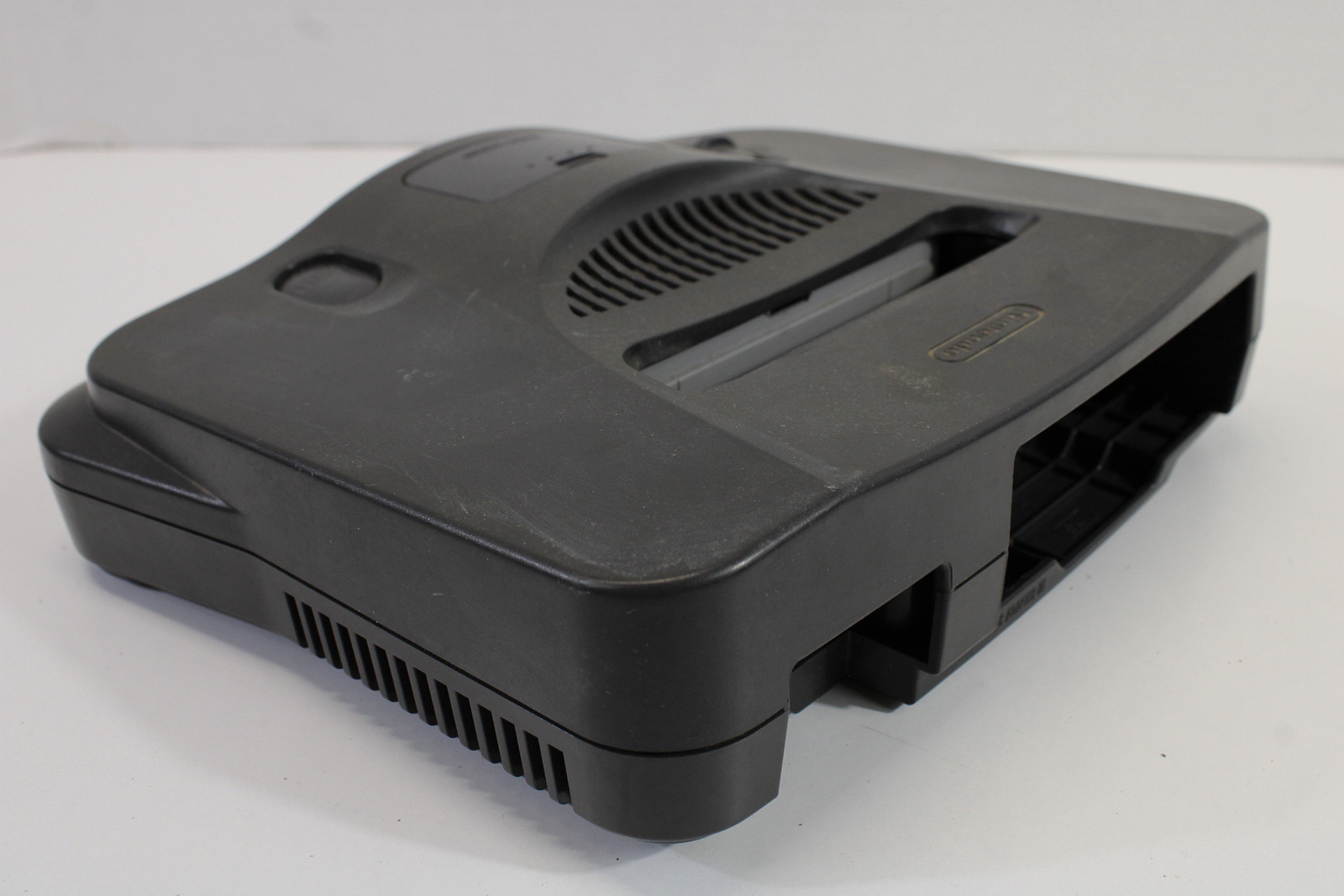 Nintendo 64 N64 Black Charcoal Gray Console Used OEM Replacement Shell Japan #14