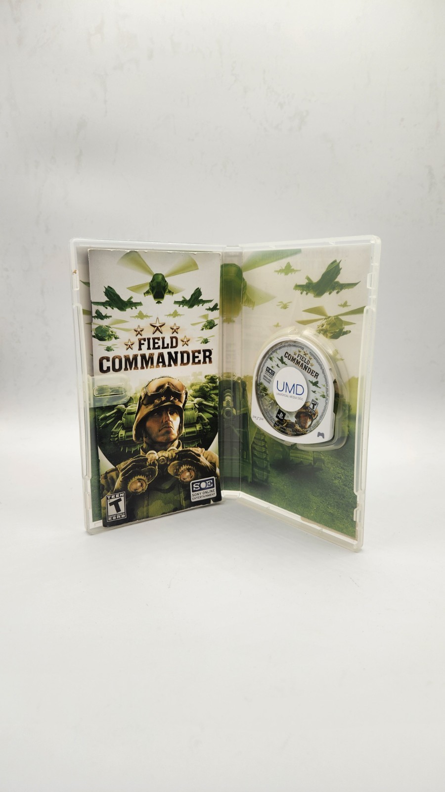 Sony Online Entertainment Field Commander PSP Manual Included