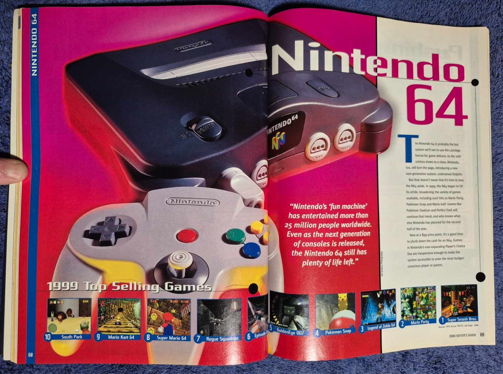 VIDEO GAME BUYER’S GUIDE 2000 ELECTRONIC GAMING MONTHLY DREAMCAST PLAYSTATION