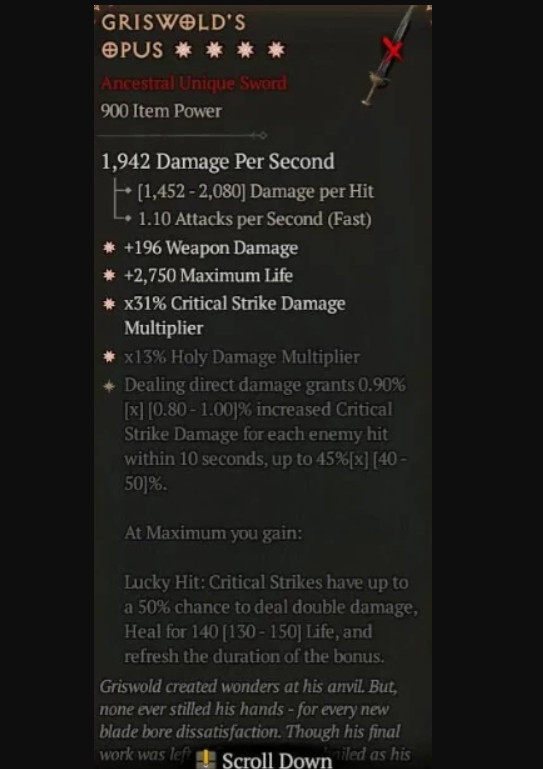 DIABLO 4 SEASON 13🔥ALL UNIQUES ITEMS Customz Order🔥SC Virtual Item
