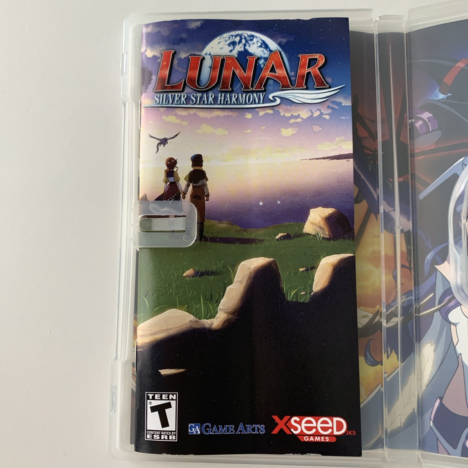 Lunar: Silver Star Harmony Premium Edition XSEED PSP Very Clean No Game