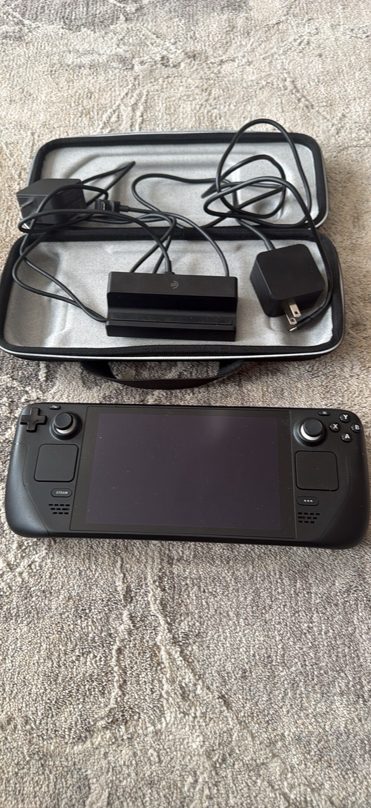 Valve Steam Deck LCD 256GB with Dock, Case and Charger in Complete Original Box