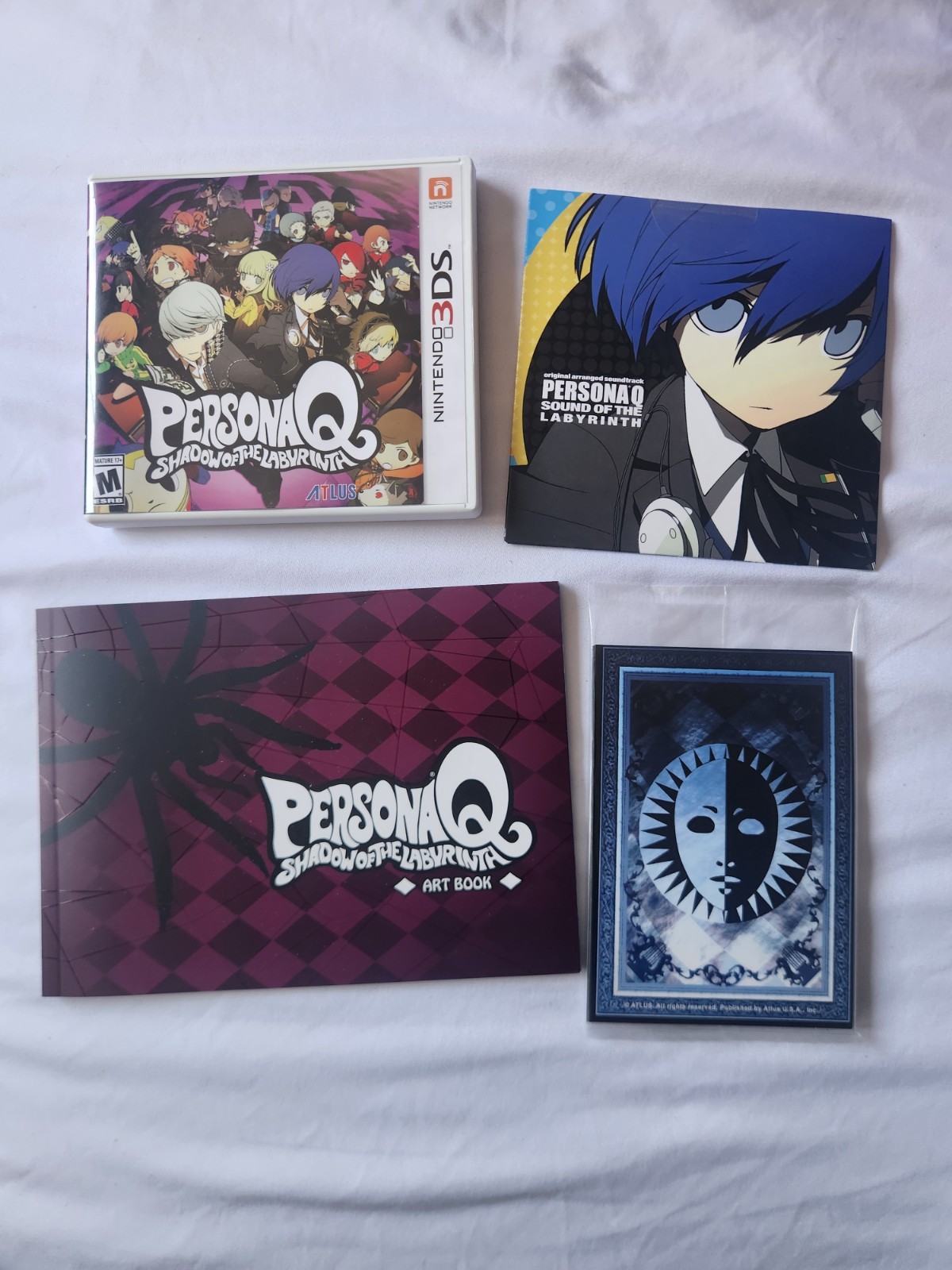 ATLUS Persona Q Shadow of the Labyrinth Premium Edition Nintendo *INCOMPLETE*