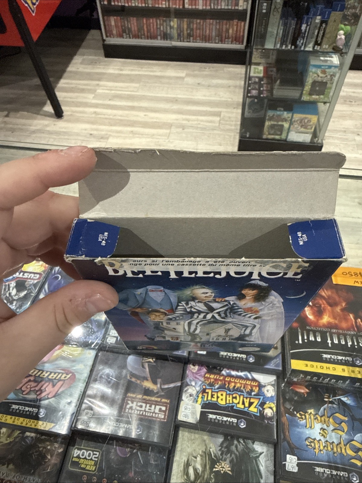 Beetlejuice – Nintendo Entertainment System NES – In Box Tested