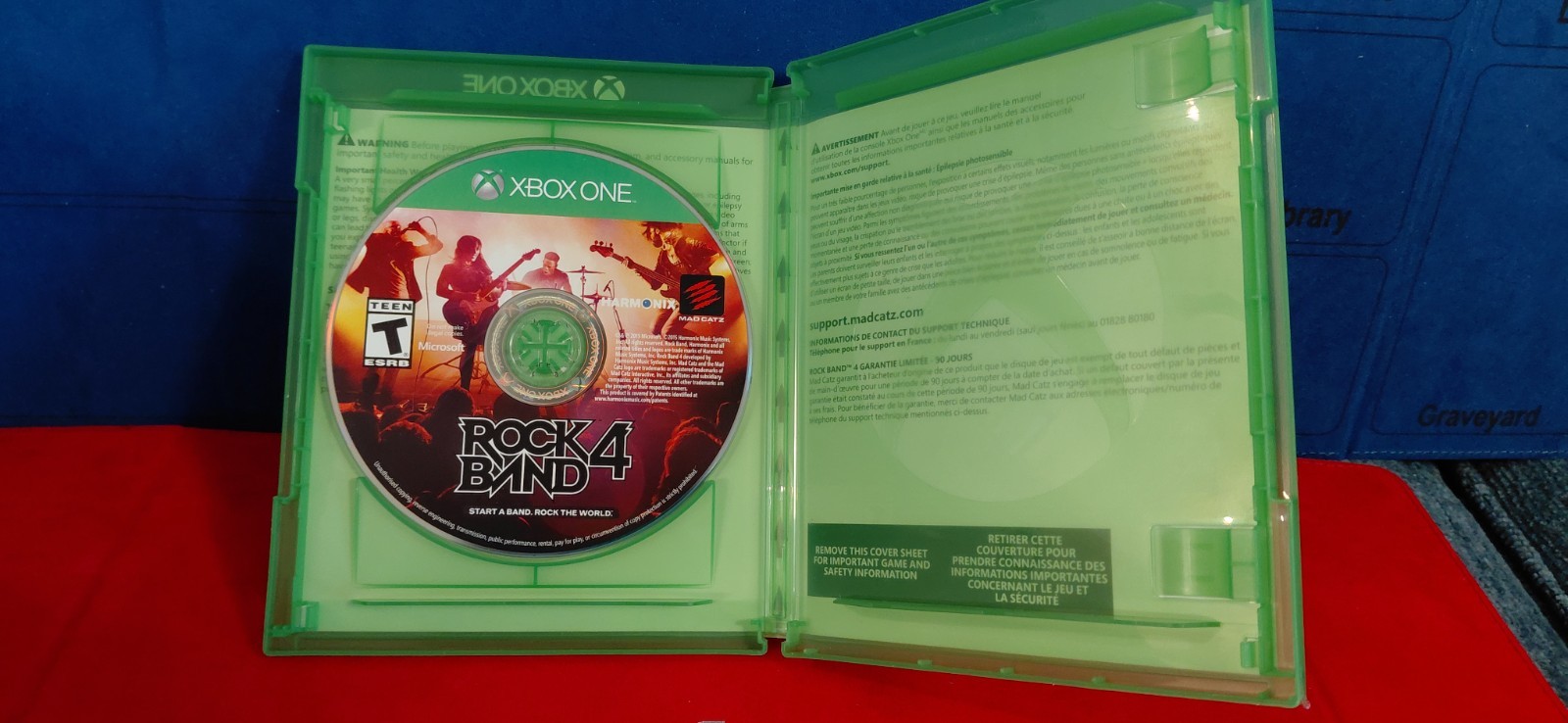 Rock Band 4 (Microsoft Xbox One, 2015) Complete CIB