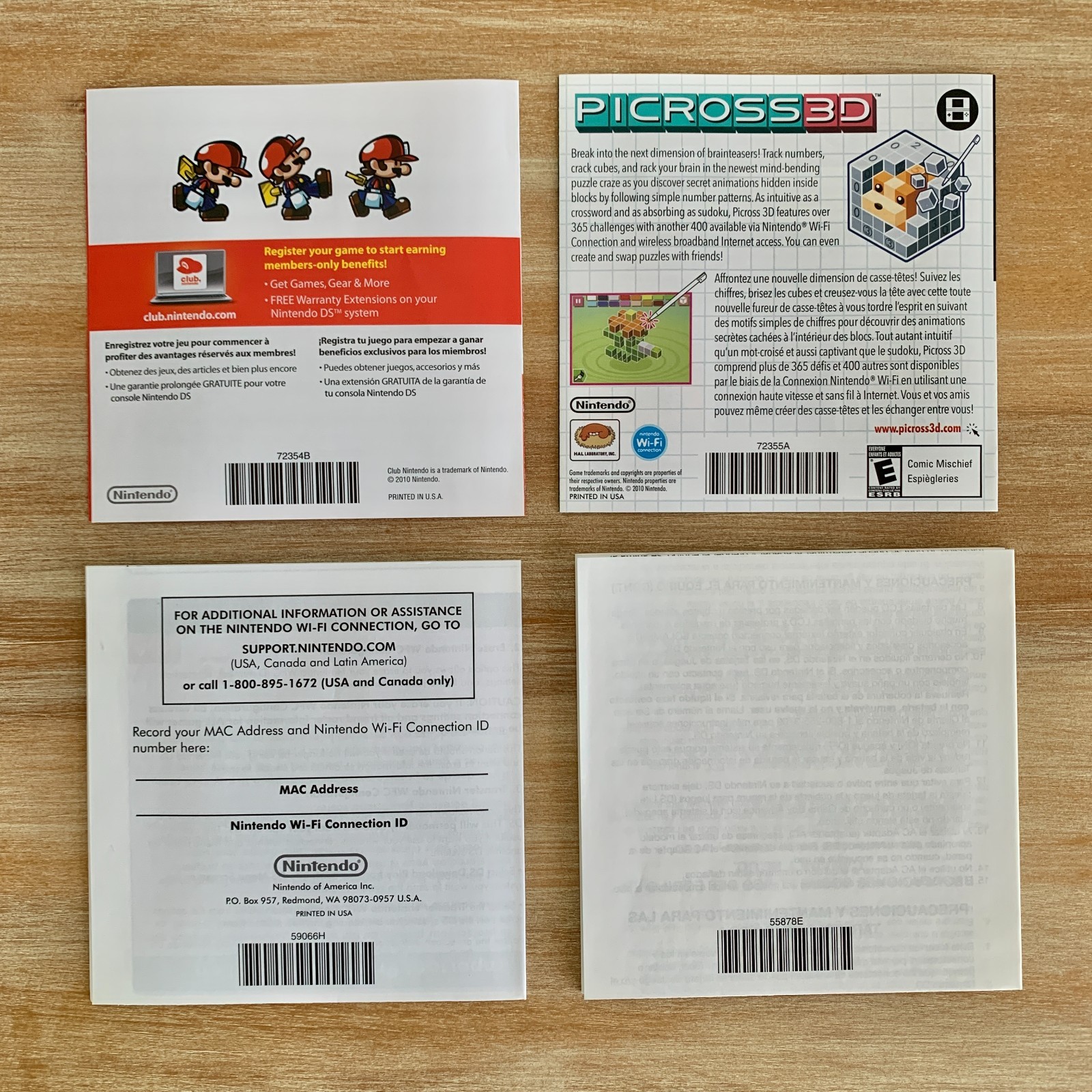 Mario vs. Donkey Kong:Mini-Land Mayhem (Nintendo DS, 2010) CIB Tested Authentic