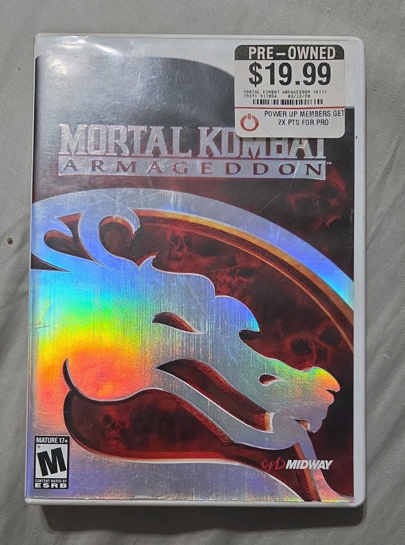 Mortal Kombat: Armageddon Nintendo Wii untested
