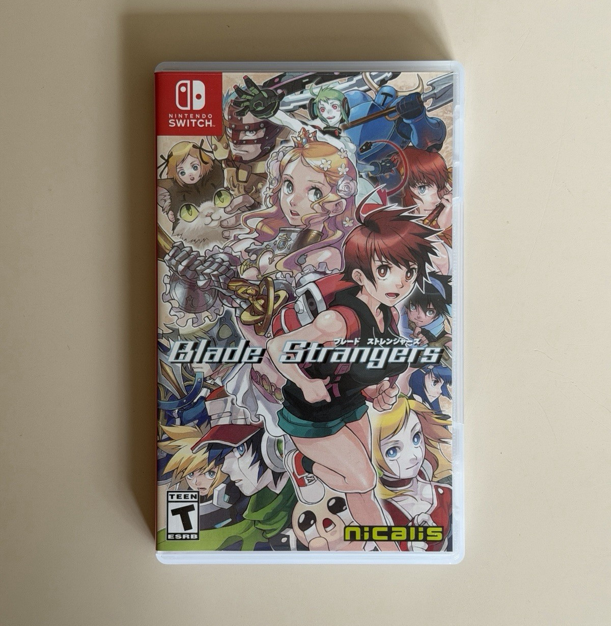 Nicalis Blade Strangers – Nintendo Switch Video Game Case w/ Insert